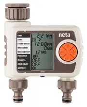 Neta Tap Timer Electronic Two Zone 12mm Click-On MH/TTE2Z0012