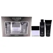 Guess Seductive by Guess for Men - 3 Pc Gift Set 3.4oz EDT Spray, 6oz Deodorizing Body Spray, 6.7oz Shower Gel