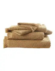 [M.M Linen] Tusca Bath Towel Range Mustard