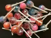 ORIGINAL GOURMET "MINI" LOLLIPOPS Suckers Individual Pops {BULK CANDY- 25 POPS}