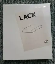 IKEA LACK White Floating Shelf 11 3/4" x 10 1/4" w/Instructions. New - sealed.