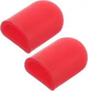 Milisten 1Pair Silicone Bicycle Brake Handlebar End Caps Durable Soft Brake Lever Protectors for Road Mountain Bikes Easy to Install Prevents Scratches Enhances Comfort