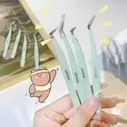 Eyelash Extensions Fiber Tip Tweezers Auxiliary Clip Clamp Beauty Salon