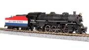 BROADWAY LIMITED 7865 N SCALE USRA Light Mikado War Bonds Paragon4 Sound/DC/DCC