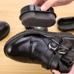 多功能 雙面擦皮鞋海綿 無色蠟刷子 鞋護理刷 黑皮鞋 皮鞋 皮帶 皮包 雙面 海綿 擦鞋工具