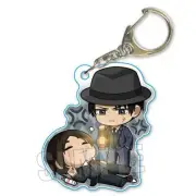Levi Eren Yeager Attack on Titan Anime Acrylic Keychain - Puchi Memo! - US