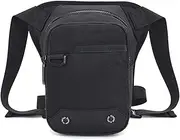 RAYWE Motorcycle Leg Bag Oxford Cloth Waist Bag for Men Women Thigh Bag Splash-Proof Drop Leg Bag Shoulder Bag for Outdoor Riding Bike Cycling