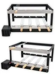 Brazilian High Rotisserie BBQ Grill Skewers 5 skewers