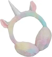 [SOESFOUFU] 1Pc unicorn earmuffs kids ear muffs women s earmuffs Fuffy Ear Muffs Warm Winter Ear Cover Winter Ear unicorn ears Women Adorable Earmuffs girl veneer child Plush