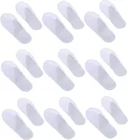 HONITANO 10 Pairs Disposable Spa Slippers for Hotel Guests Lightweight Nonwoven Indoor Footwear Comfortable and Breathable Design for Travel and Homestays Easy to Carry