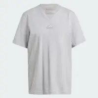 在飛比找momo購物網優惠-【adidas 愛迪達】LOUNGE 短袖上衣(IS1604