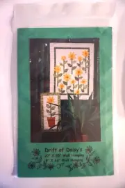 Drift of Daisy's Wall Hanging Quilt Kit 20" x 25" Dandelion Seed Design
