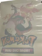 Pokemon TCG Gigantamax Charizard Large Promotional Window Cling Decal Ships Now
