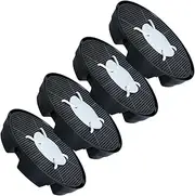 Convenient Automatic Watering Plant Grow Bag Solution 4 Pieces Plant Tray Stand ABS Self-Watering Fabric Plant Pot Base