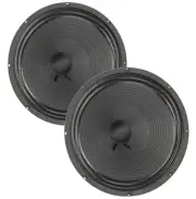 Pair Eminence The Wizard 12" Guitar Speaker Red Coat 8ohm 75W 103dB Replacement
