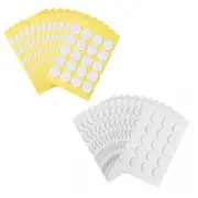 100 Pcs Heat-Resistant Double-Sided Candle Wick Stickers for DIY Making