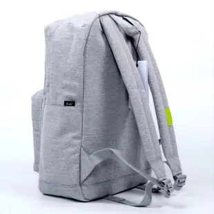 【Herschel】Pop Quiz 中型 灰色 淺灰 帆布 防潑水 筆電夾層 大學 書包 筆電 背包 後背包