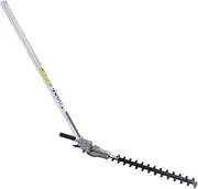 Pole Hedge Trimmer Attachment, High Efficiency Multifunctional Adjustable Hedge Trimmer with Extension Pole for Mowing Grass, Picking Fruits (28 * 9mm)