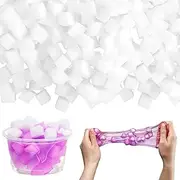 Junkin 400 Pcs Jelly Cubes for Slime, Charms Slime Accessories Boys and Girls, DIY Art Crafts