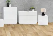 GATES White 6 Drawer Dresser