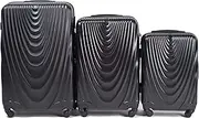 [W WINGS] Wings Travel Bag - Lightweight Suitcase with Wheels and Telescopic Handle