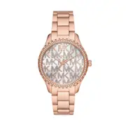 Michael Kors Layton Rose Gold Women's Watch MK7297 Stainless Steel 796483583177