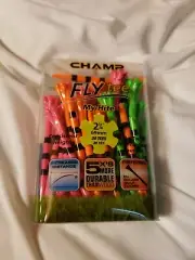 New Champ Golf FlyTee My Hite 2-3/4” 69mm 30 Count Citrus Mix/Black Stripe