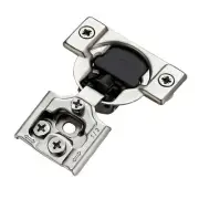 8 Pack 4 Pairs 1/2 inch Overlay Soft Close Hinges for Kitchen Cabinet Hinges ...
