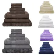 Luxury Hotel Quality Bath Towels Thick Bath Set - 7pcs