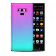 Skins Decal Wrap for Samsung Note 9 - hombre pink purple teal gradient