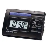在飛比找PChome24h購物優惠-CASIO 數字小型電子鬧鐘(黑)
