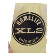 Homelite 69346 XL-2 Decal XL2 Genuine OEM NOS