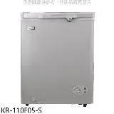 在飛比找遠傳friDay購物優惠-歌林【KR-110F05-S】100公升冰櫃銀色冷凍櫃