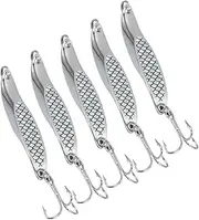 HANABASS Professional Fishing Bait Pcs Artificial Lures Saltwater Fishing Baits Metal Spoon for Bass Trout