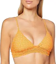 [Seafolly] Women's El Dorado Bralette Bikini Top, Blue Cobalt