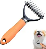 Dematting Comb for Cats,Grooming Cat Comb Undercoat Shedding Stainless Steel Dog Brush - Detangling Mat Remover Dematting Pet Supplies for Small Cats