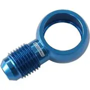 Aeroflow Banjo 18mm to -6AN Blue - AF728-06