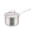 Scanpan Impact 16cm/1.8L Stainless Steel Saucepan Round w/ Lid Cookware Silver