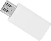 USB C to Micro USB Adapter Fast Charging USB Male Transfer Adapter Convert Connector Type C Female to Micro USB Male Convert Connector Support Charge Data Sync (White)