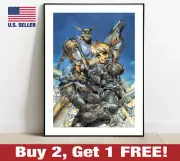 Appleseed Intron Depot Poster 18" x 24" Print Masamune Shirow Art Wall Decor 1