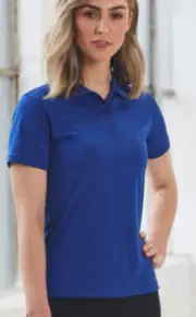 INDIANA l SHORT SLEEVE TEXTURED l COOLDRY POLO l LADIES