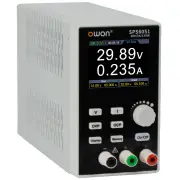 2024NEW OWON SPS Programmable DC power supply SPS6051 SPS3081 Fanless Low Noise 60V/30V 5A/8A 1CH 2.8 Inch LCD USB