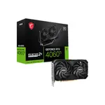 【酷3C】MSI 微星 RTX 4060 TI VENTUS 2X BLACK 8G OC 顯示卡 長19.9CM 顯卡