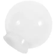 Lamp Post Globe Lamp Shade Home Acrylic Lampshade Outdoor Garden Wall Light Cover Easy to Install and Remove 1Pack White 25X25X25CM