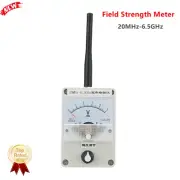 20MHz-6.5GHz Broadband Field Strength Meter RF Field Intensity Meter for Radio