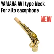 YAMAHA AV1 type Neck for alto saxophone Yellow Gold Lacquer YAS-875 EX 82Z F/J