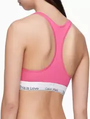 NWT Calvin Klein Women's(X-SMALL) Modern Cotton Unlined Bralette QF7036-651