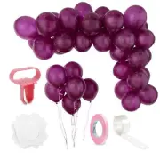 Burgundy Balloon Kit for Garland, Arch, Maroon DIY Party Decorations, 124 Pieces