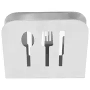 Napkin Holder Napkin Dispenser Stainless Steel Minimalist Compact Easy Maintenance Napkin Rack for Hotel Restaurant