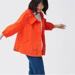 A LA SHA「全新、橘SM」設計剪接個性防風外套